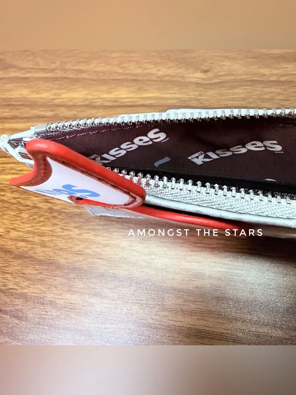 Loungefly Hershey Kisses Red, Silver & Green Cardholder Wallet